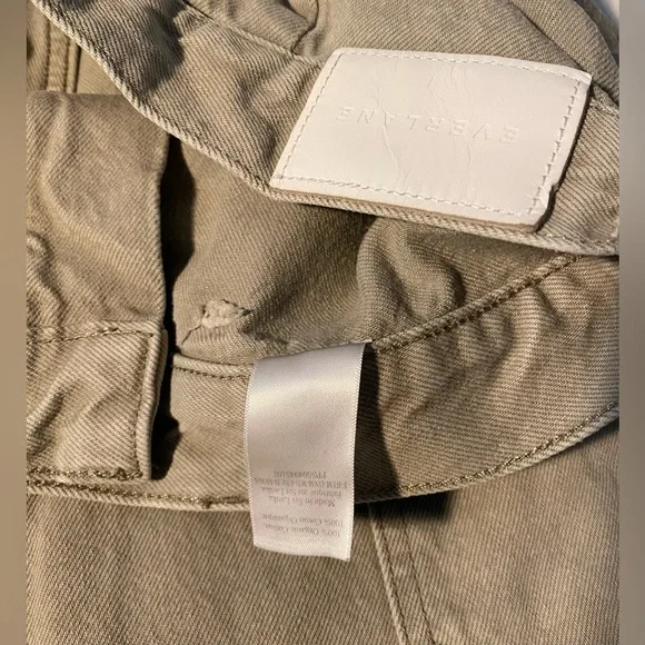 Everlane Gardner Jeans Moss Wide-Leg Pants Size 29 - Picture 4 of 16